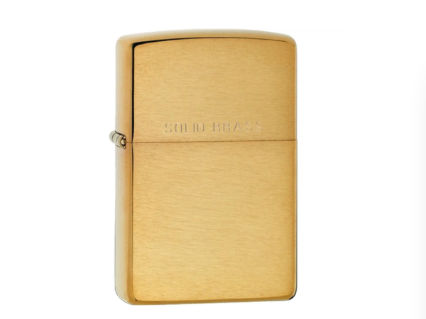 Зажигалка «Zippo Classic Brushed», золотистая Зажигалка «Zippo Classic Brushed», золотистая