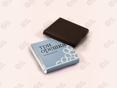 Шоколад с логотипом, 5 г Шоколад с логотипом, 5 г
